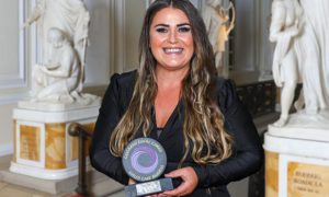 Sarah Russell has won a Wales Care Award