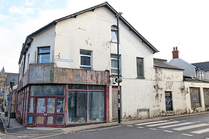 Manchester House has seen better days
