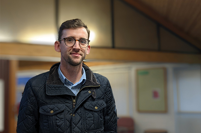 Chris Monk, project manager for Linc Housing Association