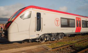 New Class 231 FLIRT trains will be appearing on the Rhymney line