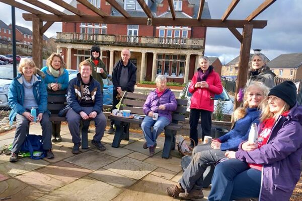 Caerphilly MIners' Centre's gardening group