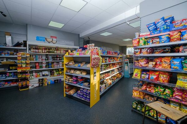 The store now stocks a variety of groceries, alcohol, pet food, toiletries, homemade rolls and more