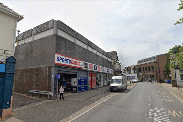 Sports Direct on Cardiff Road, Caerphilly