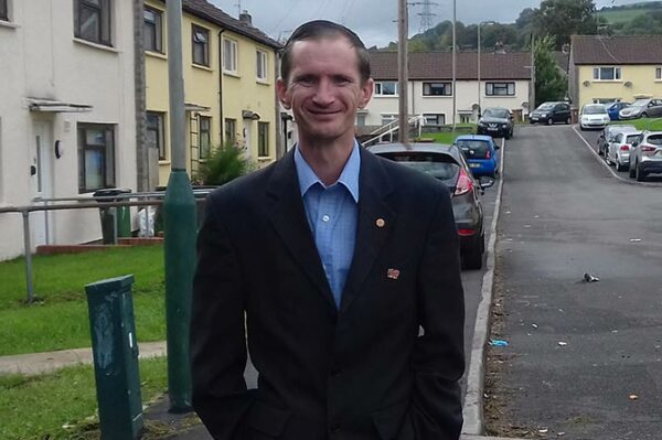 Tributes have been paid to former Bedwas community councillor Daniel Llewellyn