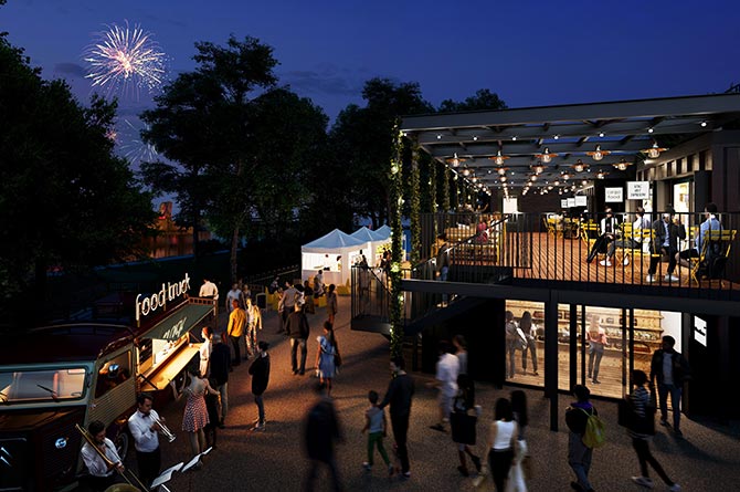 New images showing how the new 'Ffos Caerffili' could look