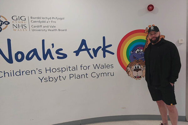 Matt Dey and a group of artists will be painting the windows at Noah's Ark Children's Hospital this April