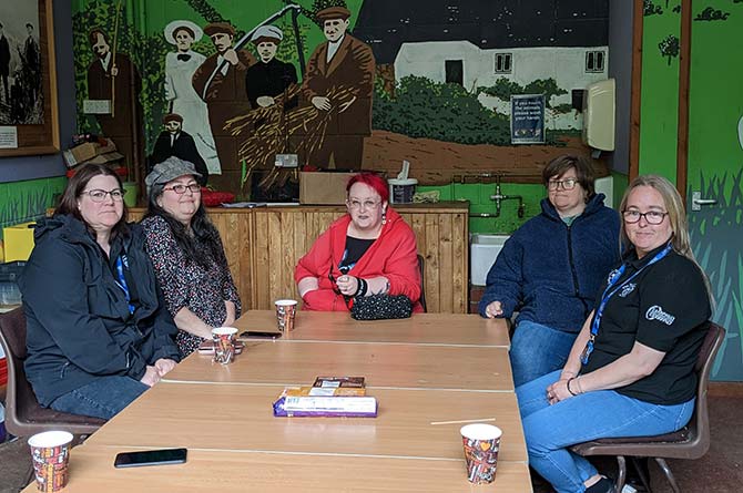Leanne Williams and Parent Network members