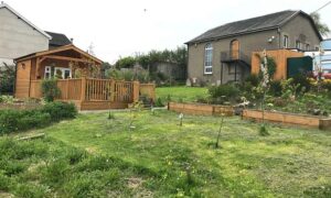 The churchyard at Libanus Lifestyle has been transformed in recent years