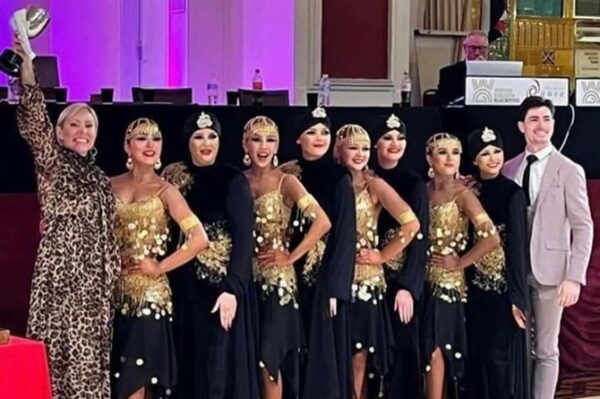 Shappelles' Alegria Formation team has won the Welsh, British and World Championships