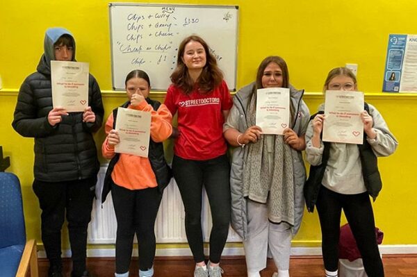 Youngsters at SYDIC have received knife safety training from StreetDoctors