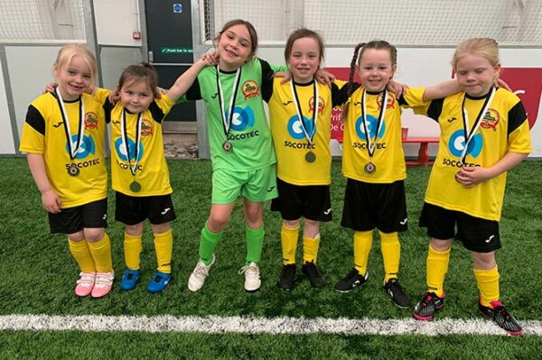 Caerphilly Castle Ladies and Girls under-7s