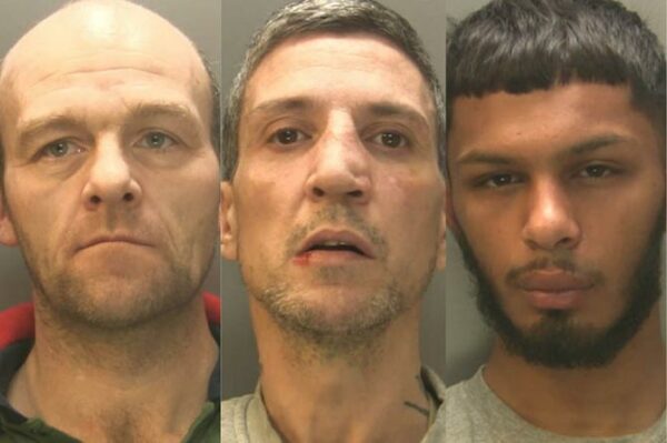 From left: Gareth Davies, Dafydd Davies and Rahal Ibrahim