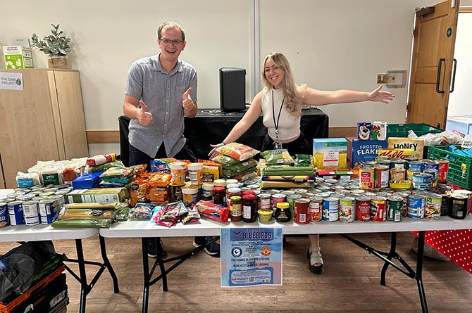 The donations received from the charity match