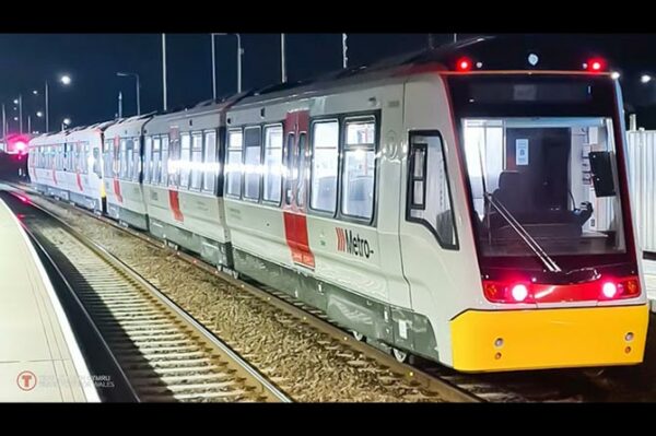 Brand new tram trains are being tested in south Wales