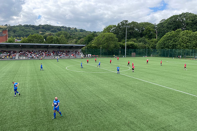 Trethomas Bluebirds Legends v Manchester United Legends