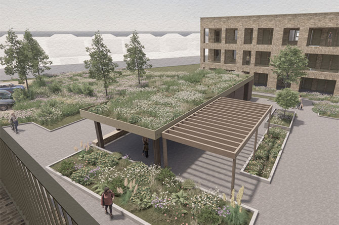 How the new Ty Darran development could look