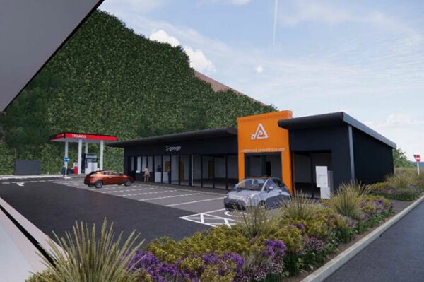 An artist's impression of how the new development could look