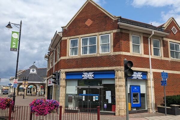 Caerphilly's Halifax bank branch