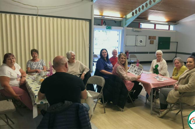 Volunteers at Van Community Centre, Caerphilly