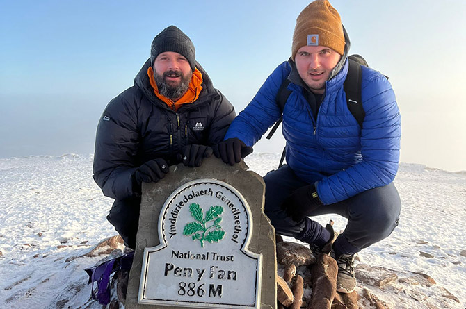 Vetro Recruitment have raised £750 by climbing 52 peaks in 52 weeks