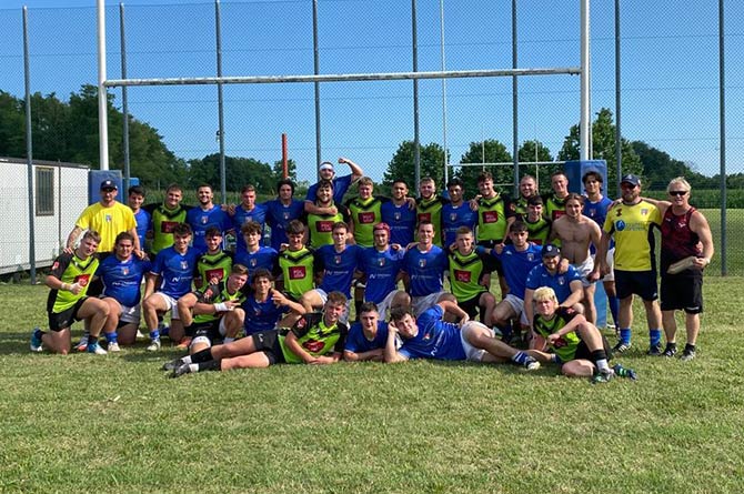 Wales hosted Italy U19s at Coleg y Cymoedd campus