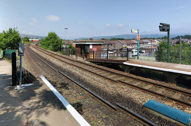 Aber train station 