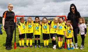 Some of the more than 300 girls who showed up to the festival at Virgina Park
