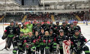 Ty Hafan's team at the 2023 UK Charity All Stars tournament
