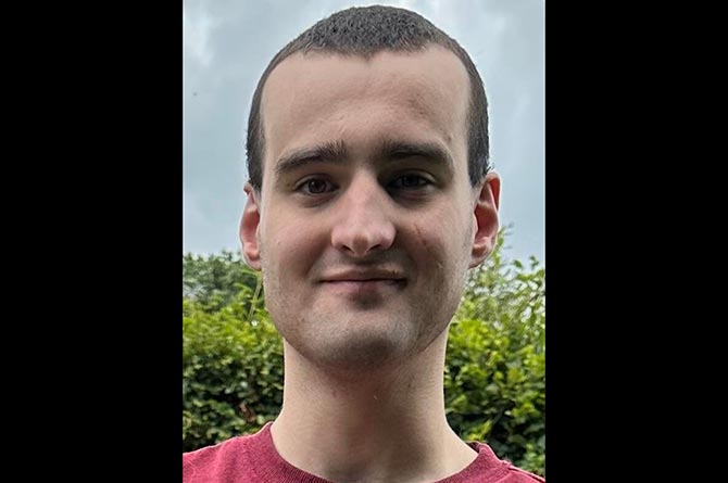 Marcus Jenkins, 20, has been reported missing