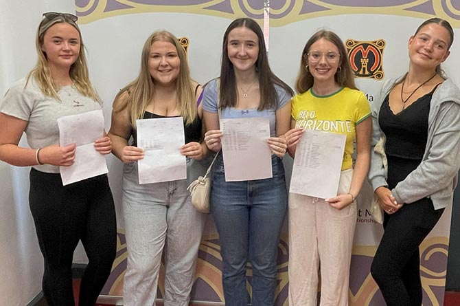St Martin's pupils have received their A-level grades