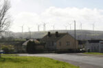 How the proposed wind farm would look from Aneurin Bevan Avenue, Gelligaer