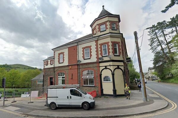 The former Windsor Hotel, Abertridwr