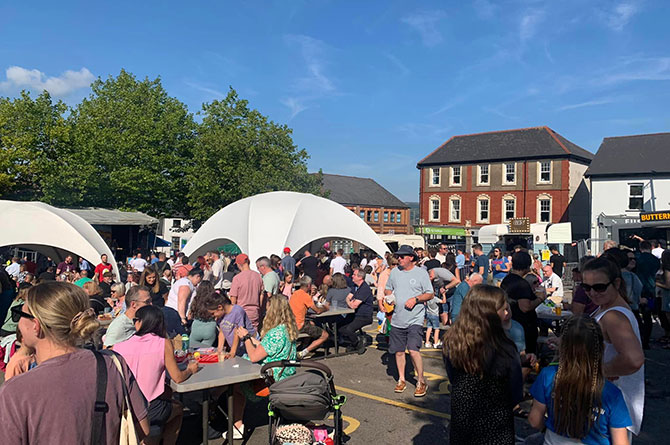 The Little Cheese attracted nearly 18,000 visitors to Caerphilly