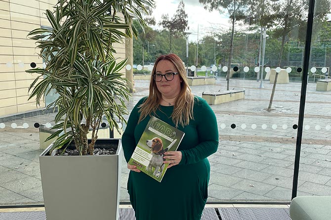 Jack Lis' mum, Emma Whitfield at the launch of LEAD