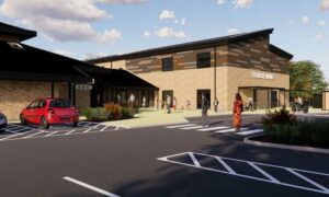 An artist's impression of how Llanfabon Infants School could look following the merger