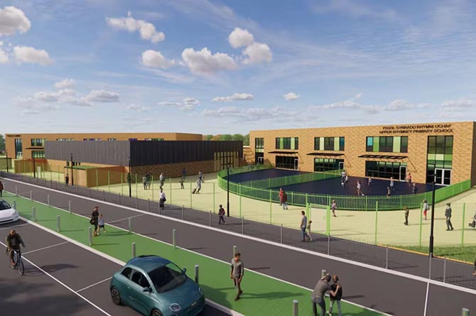How the proposed new school campus could look