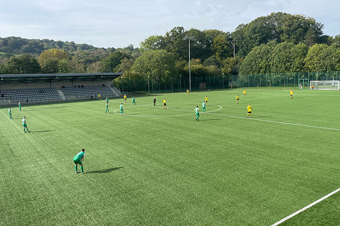 Caerphilly Athletic fell to defeat against Pencoed Athletic