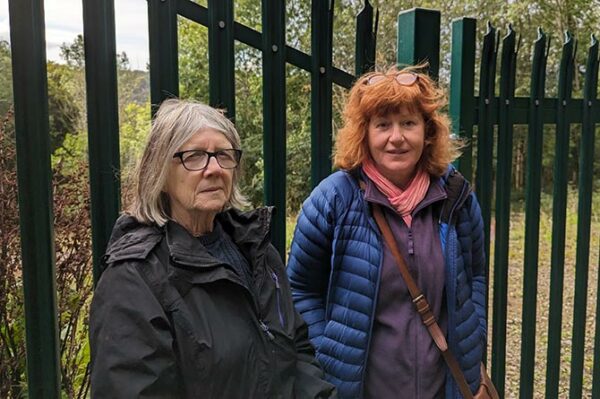 Councillors Jan Jones, left, and Janine Reed
