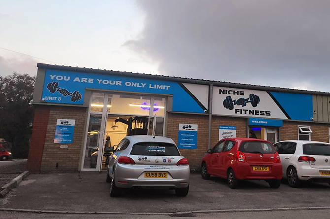 The Niche Fitness Gym in Bedwas Industrial Estate 