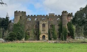 Ruperra Castle, near Draethen