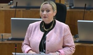 Finance, constitution, and cabinet office secretary Rebecca Evans