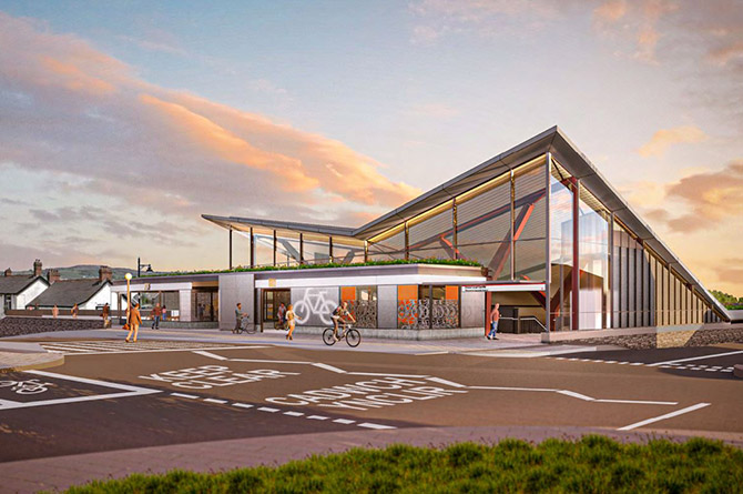 How the new interchange could look from St Martin's Road