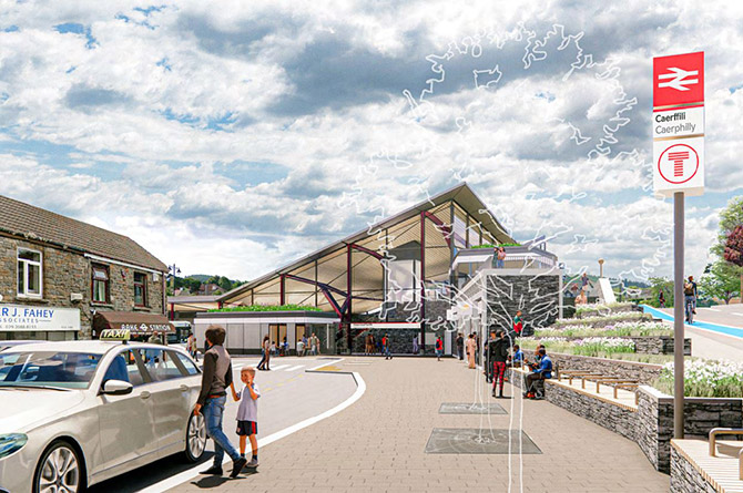 How the new interchange could look from Station Terrace
