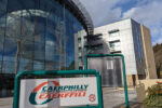 Caerphilly County Borough Council's headquarters in Tredomen