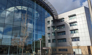 Caerphilly County Borough Council's headquarters in Tredomen
