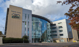 Caerphilly County Borough Council's headquarters in Tredomen
