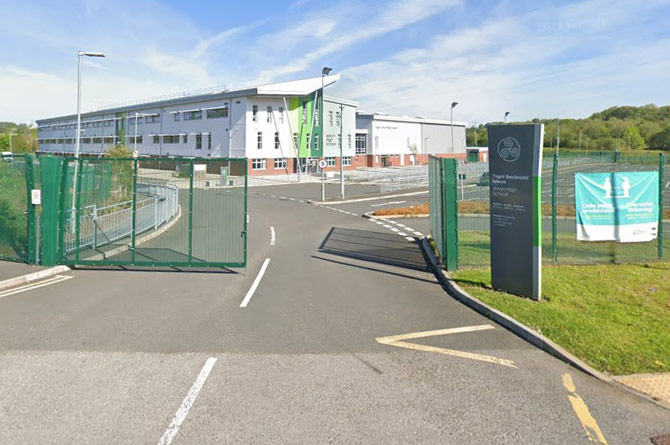Islywn High School could be one of the first facilities to open its pitches on the weekend