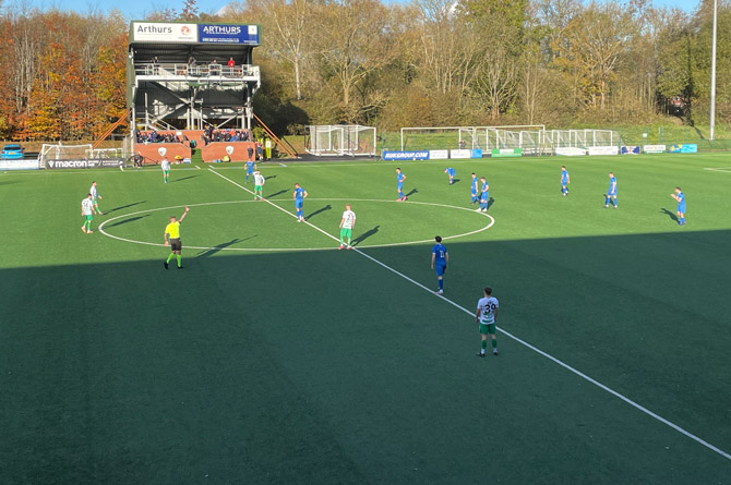 The Bluebirds opened the game on the front foot and asked questions of TNS