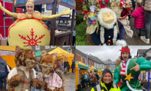 Ystrad Mynach winter food and craft fair was held on November 18