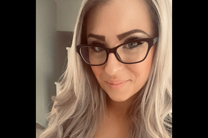Hairdresser Angela Tamlin